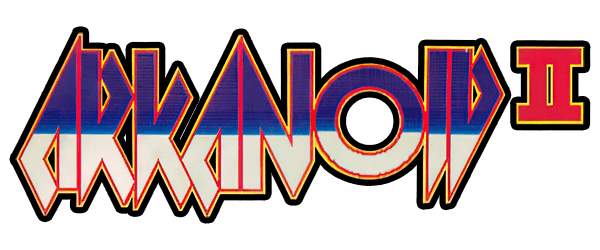 Arkanoid II logo for Famicom